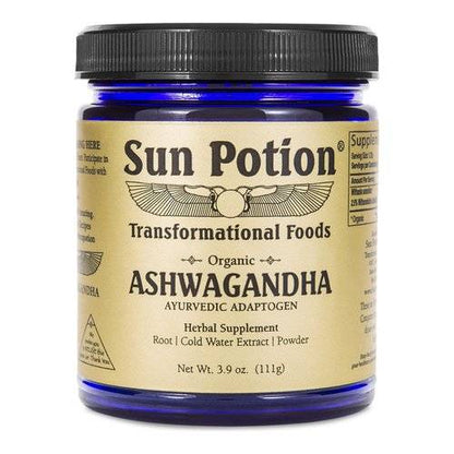 Sun Potion Ashwagandha-Wurzelextraktpulver (biologisch)