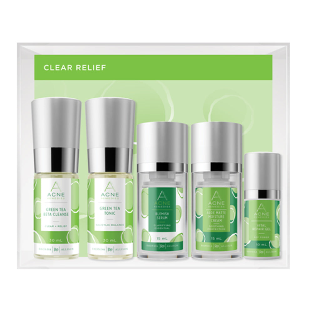 Rhonda Allison Akne-Heilmittel Clear Relief Reiseset