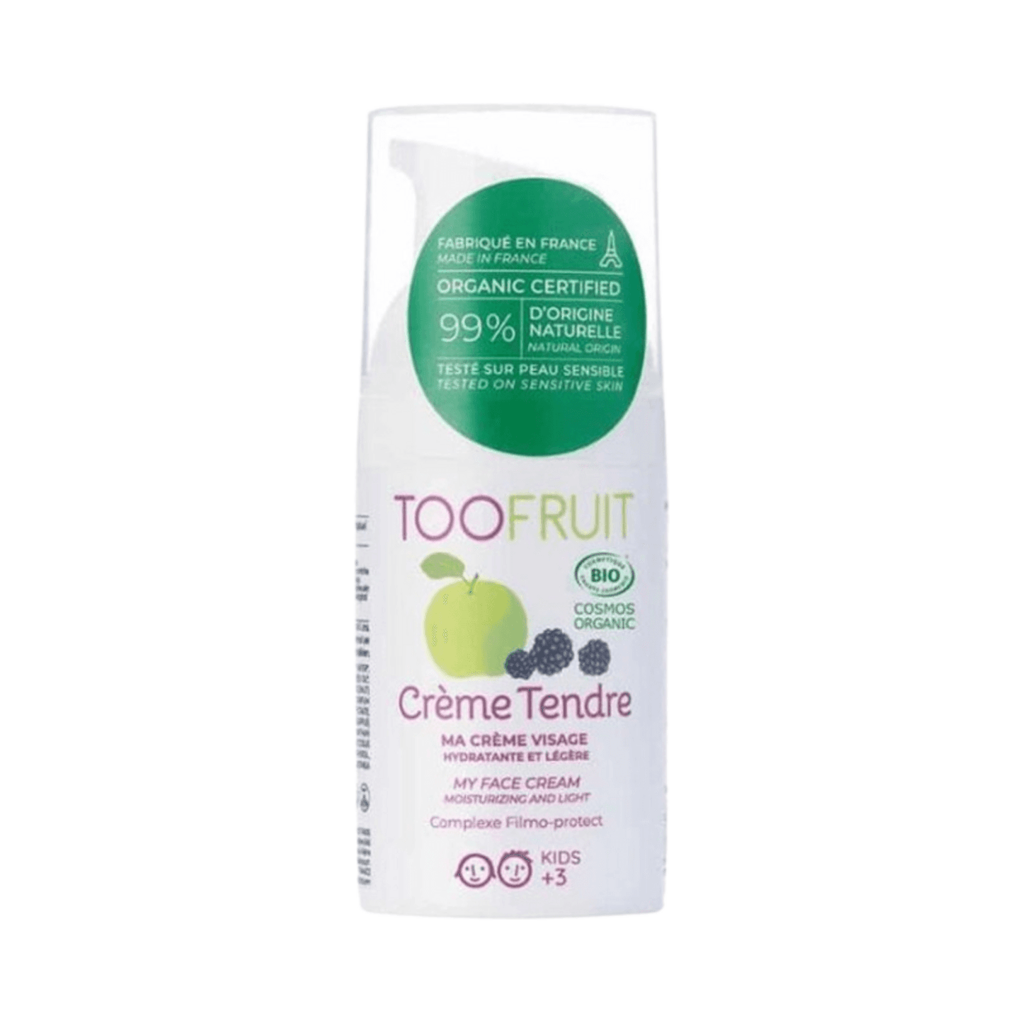 Toofruit Apple - Blackberry Moisturising Face Cream