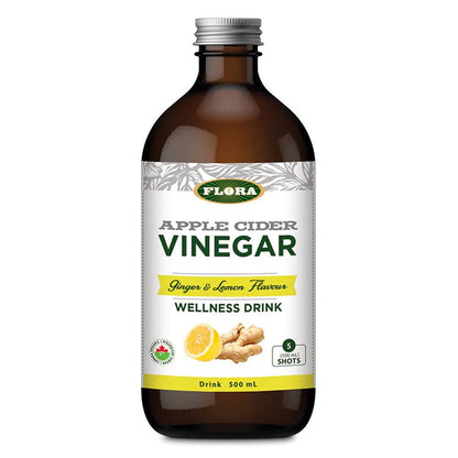 Flora Apple Cider Vinegar Shot - Ginger and Lemon