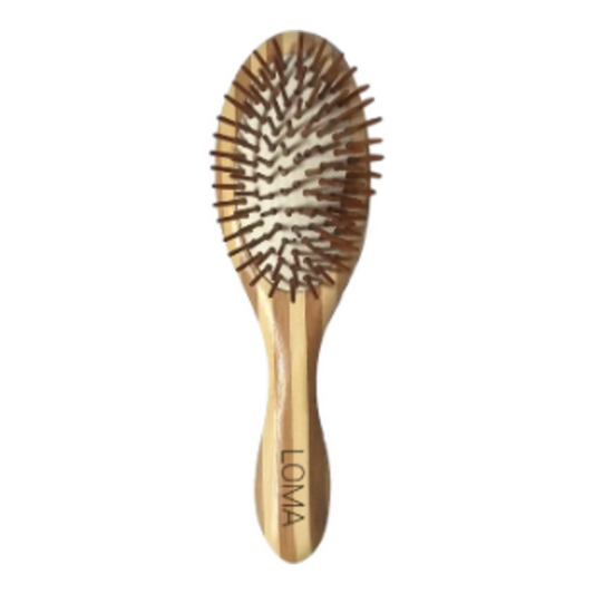 Loma Organics Bamboo Oval Paddle Brush