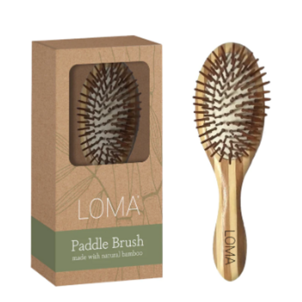 Loma Organics Brosse ovale en bambou