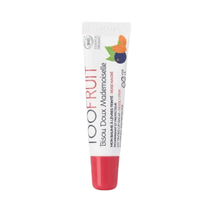 TooFruit Svartstrøm - Almond Nourishing Protective Pearly Pink Tinted Lip Bomemen