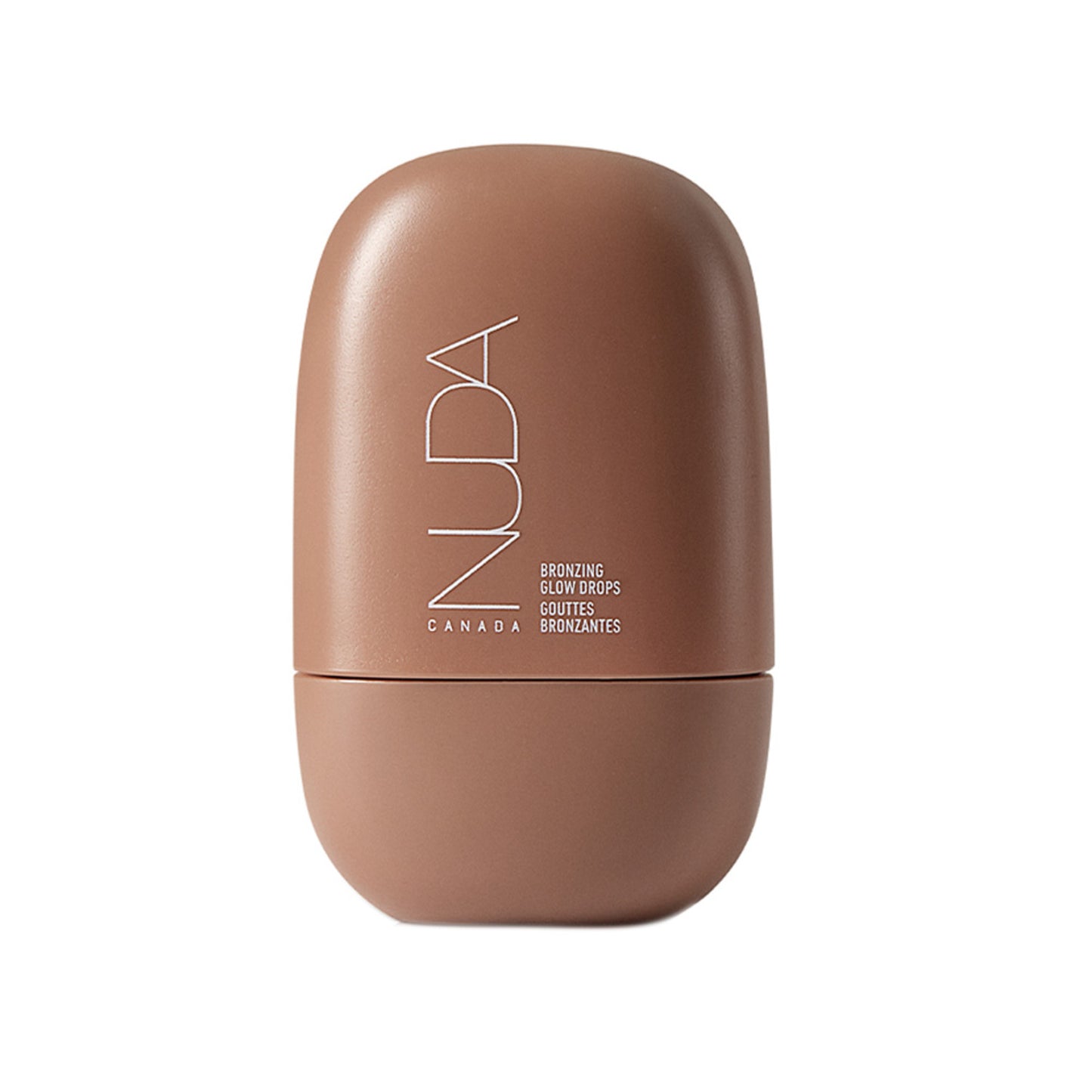 Gocce di bagliore con bronzing nuda