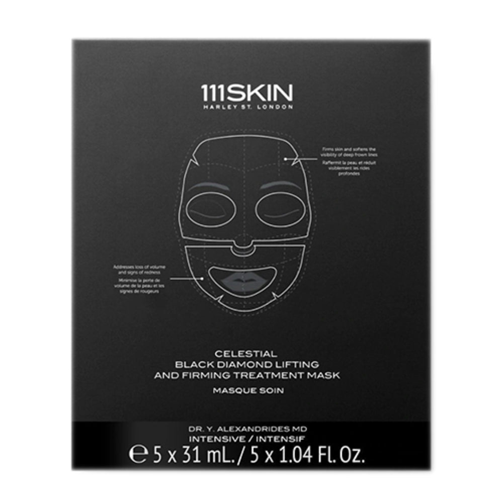 111SKIN Celestial Black Diamond Lifting- und Straffungsmaskenbox