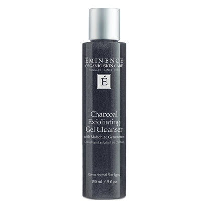 Eminência Organics Charcoal esfoliante em gel de limpador