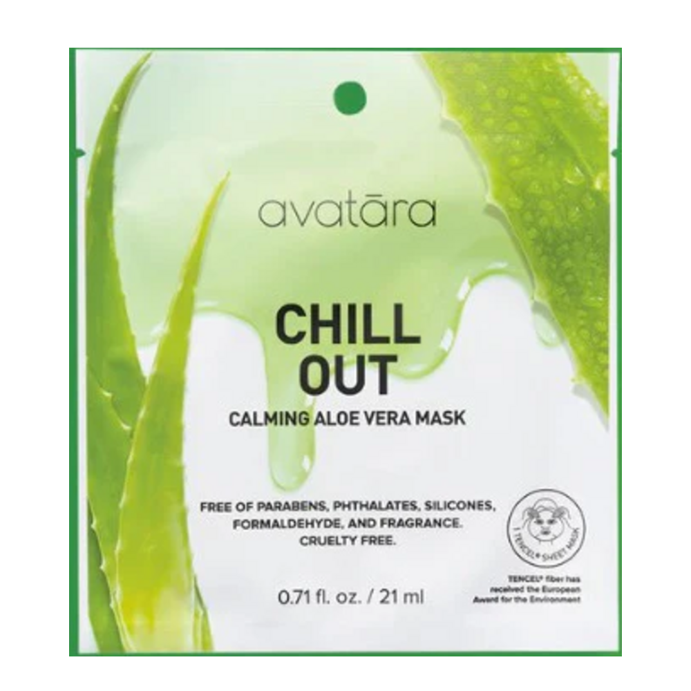 Avatara Chill Out Beruhigende Aloe Vera-Gesichtsmaske