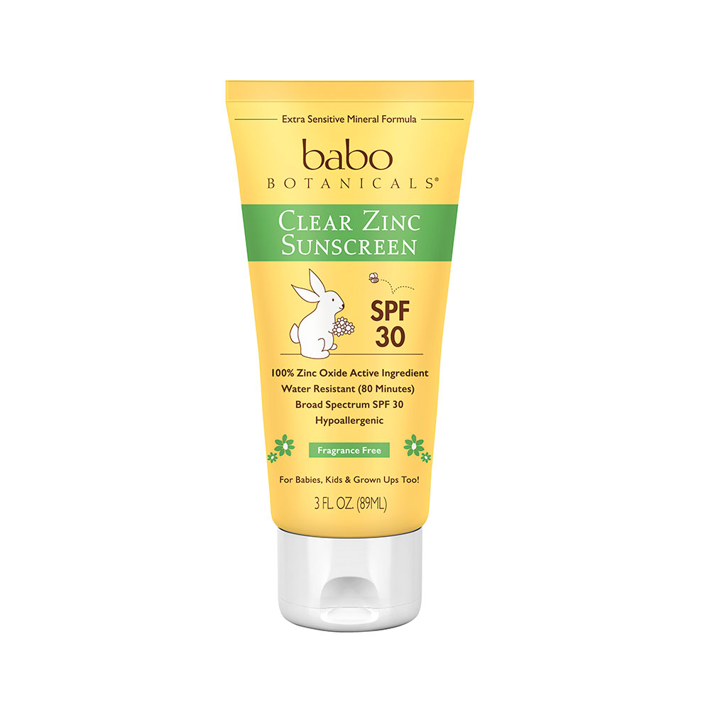 Babo Botanicals Clear Zinc SPF 30 Sonnenschutzlotion – parfümfrei