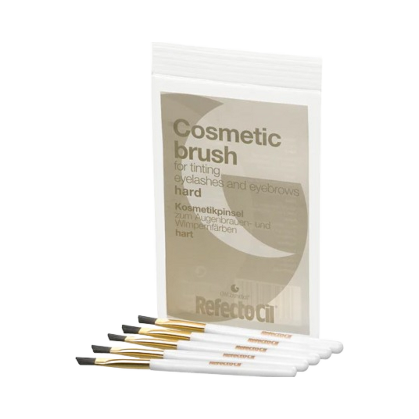 Revectocil Cosmetic Brush Gold Hard