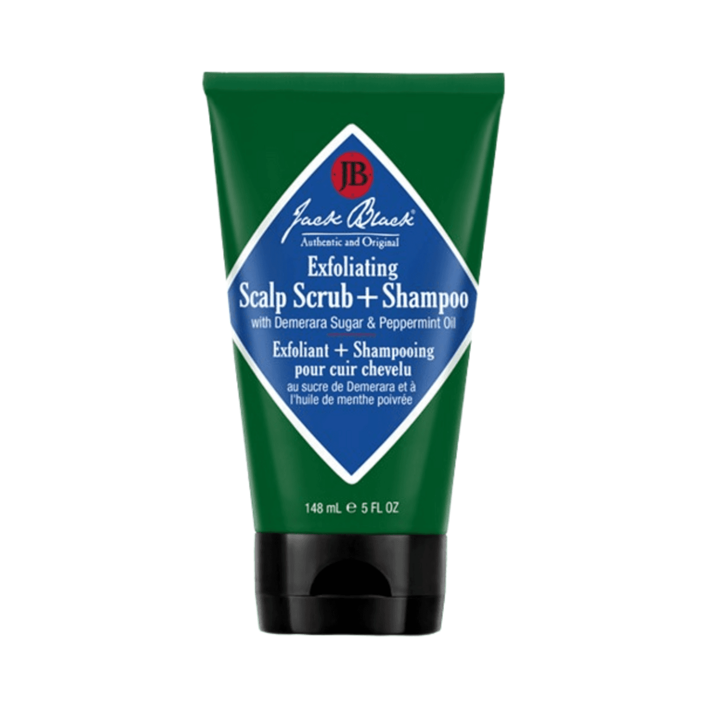 Jack Black exfoliërende hoofdhuid scrub + shampoo