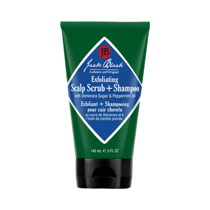 Jack Black Black Exfoliating Scrub + Shampoo