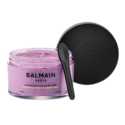 Balmain Paris Couture Couture Illuminating Mask Sliver Pearl