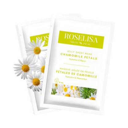 Roselisa Jelly Sheet-Maske – Kamillenblüten