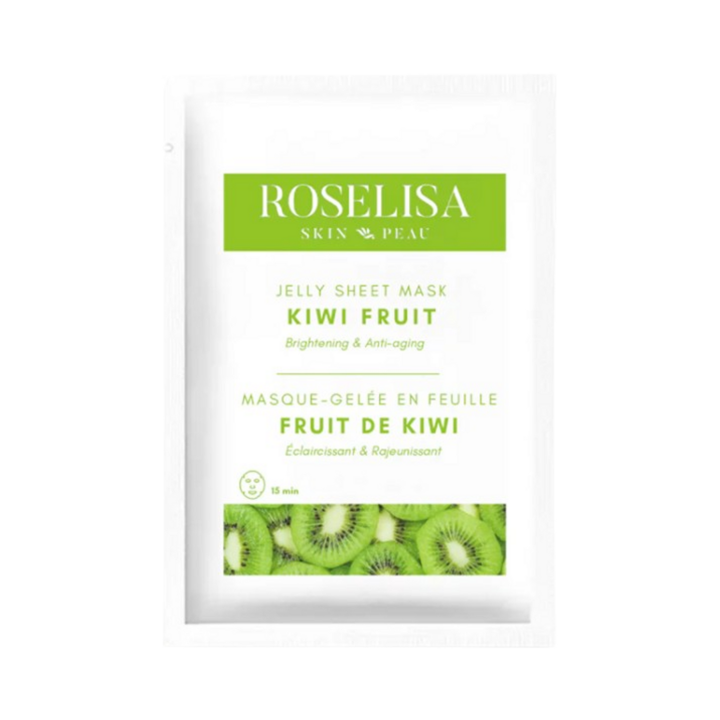 Roselisa Jelly Sheet-Maske – Kiwi