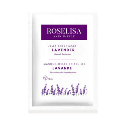 Roselisa Jelly Sheet-Maske – Lavendel