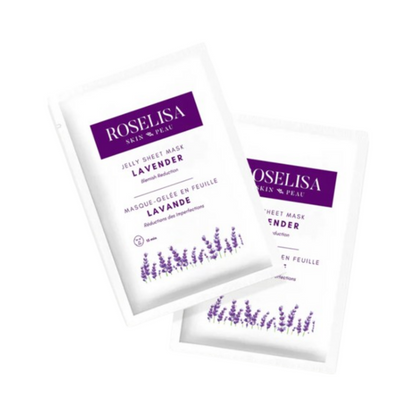 Roselisa Jelly Sheet-Maske – Lavendel