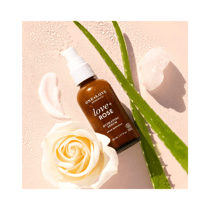 One Love Organics Love + Rose Hydrating Serum