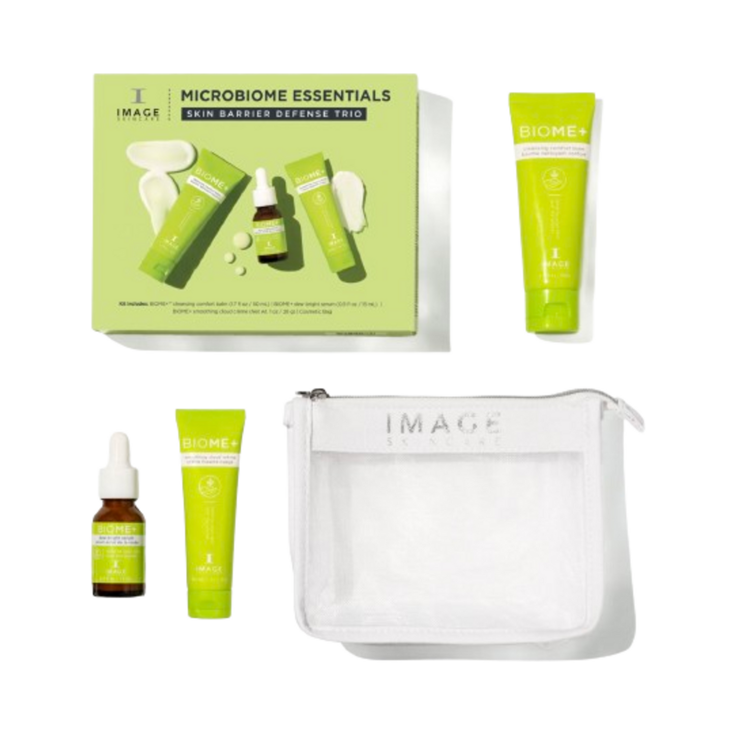 Image Skincare MICROBIOME ESSENTIALS Hautbarriere-Abwehr-Trio