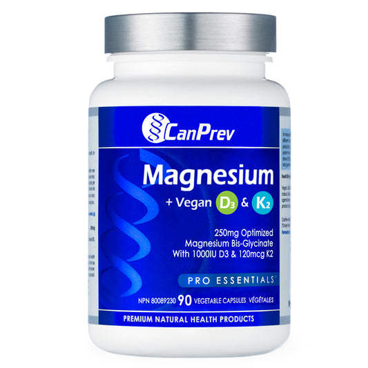 CanPrev Magnesium Bone   Vegan D3 And MK-7 K2