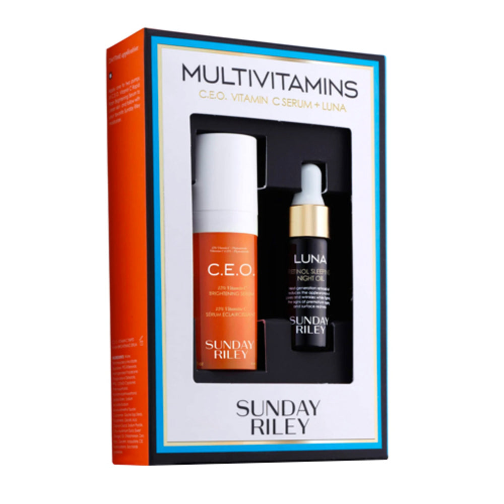 Sunday Riley Multivitamin CEO Vitamin C Serum und Luna Kit