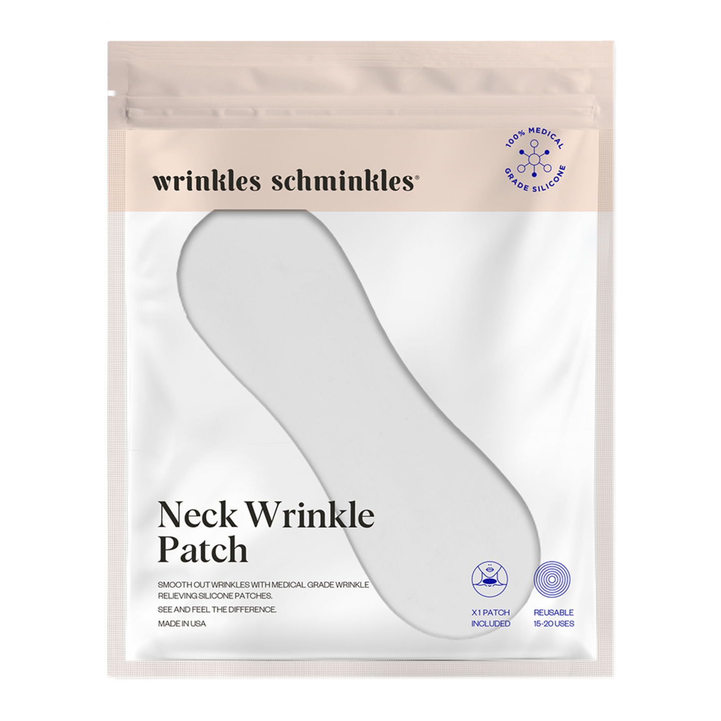 Rynker Schminkles Neck Wrinkle Patch