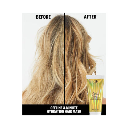 IGK Hair Offline 3-Minuten-Hydratations-Haarmaske