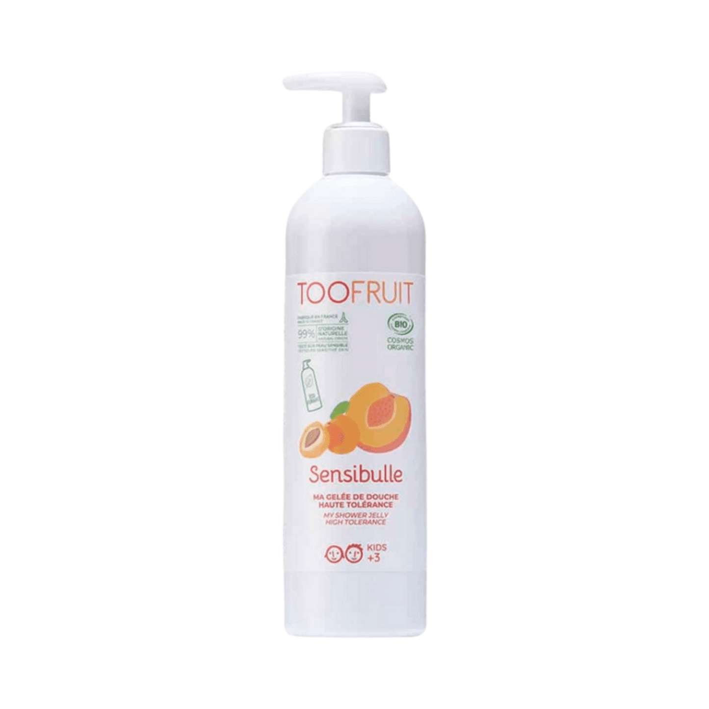 Toofruit Peach - Gel de chuveiro de damasco