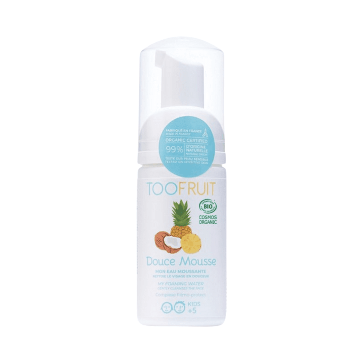 Toofruit Pineapple - Coconut Foaming Face Wash