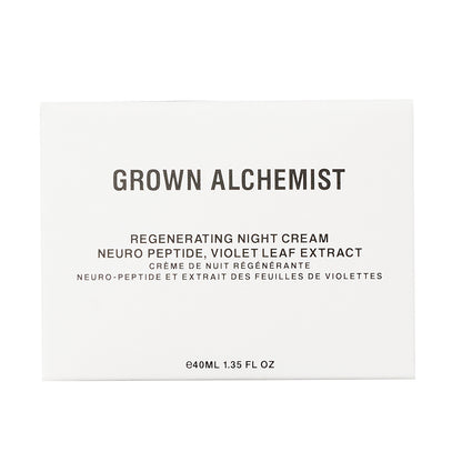 Grown Alchemist Regenerierende Nachtcreme - Neuro-Peptid-Veilchenblattextrakt