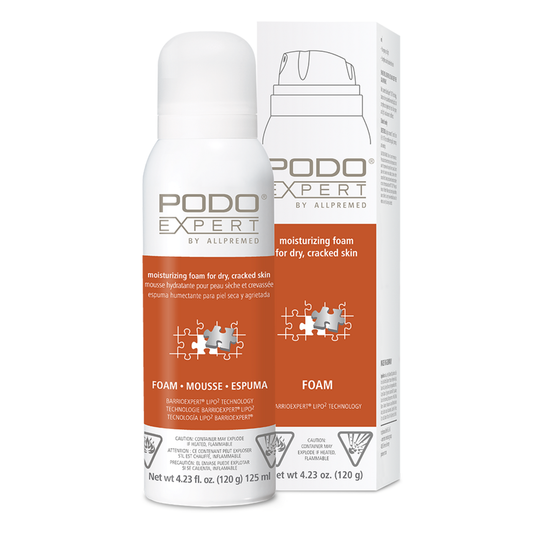 Podoexpert by Allpremed  Repair Foam Cream - Dry to Cracked Skin Foam 300 ml / 10.1 fl oz