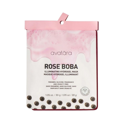 Avatara Rose Boba Hydrogel-Maske