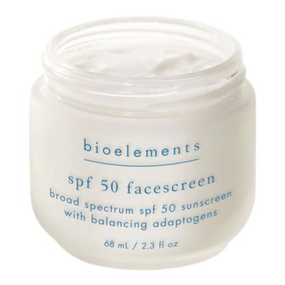 Bioelementi SPF 50 Scacca per la faccia