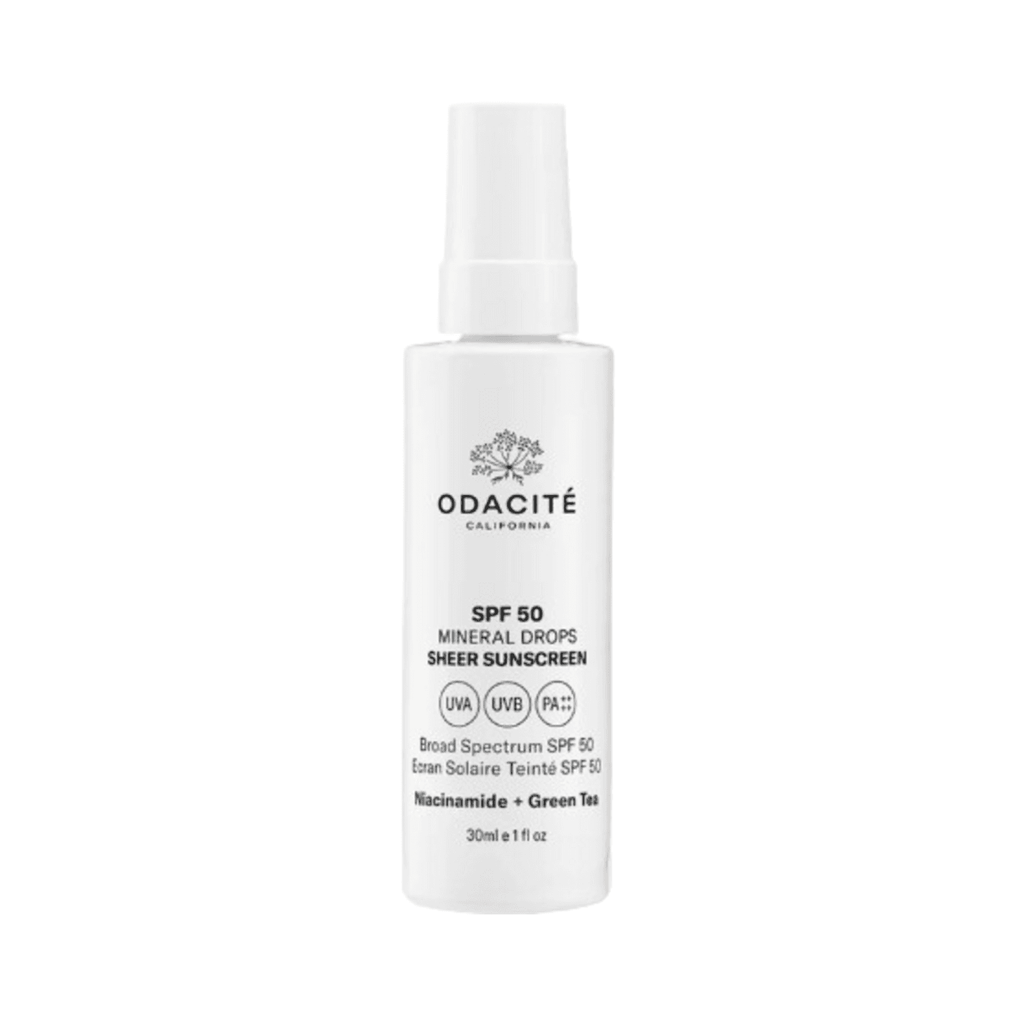 Odacite SPF 50 Mineral Drops Sheer Sonnenschutz