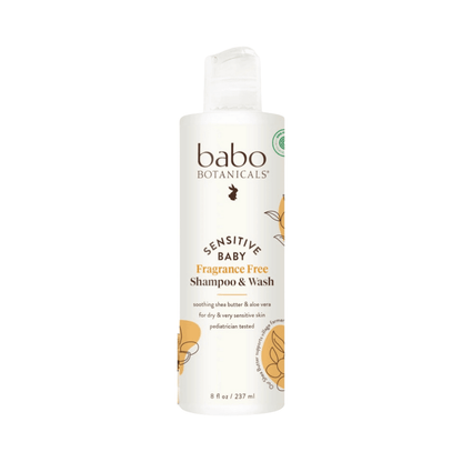 Babo Botanicals Sensitive Baby Shampoo + Wash