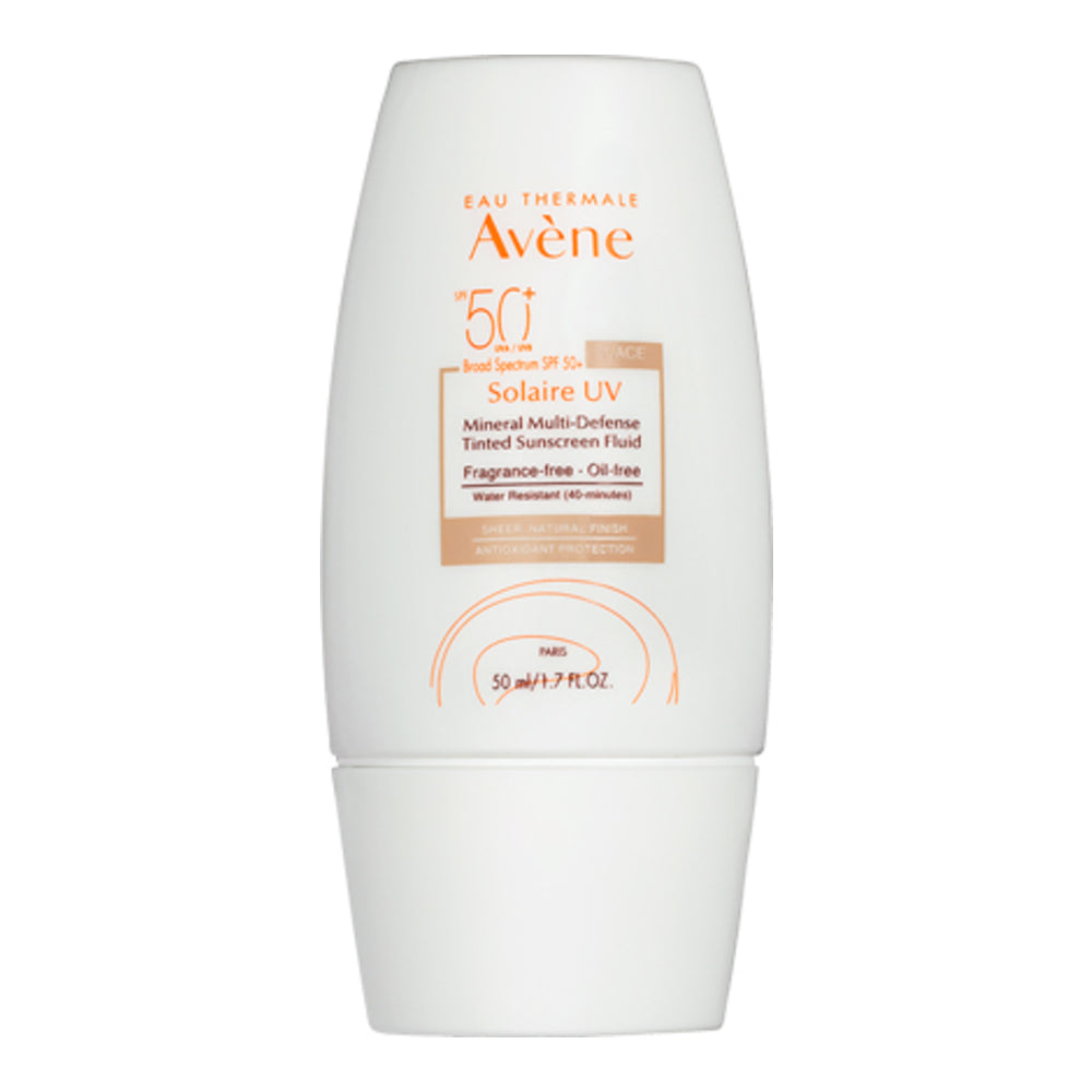 Avène Solaire UV Minérale Multi-Défense Crème Solaire Teintée SPF 50+