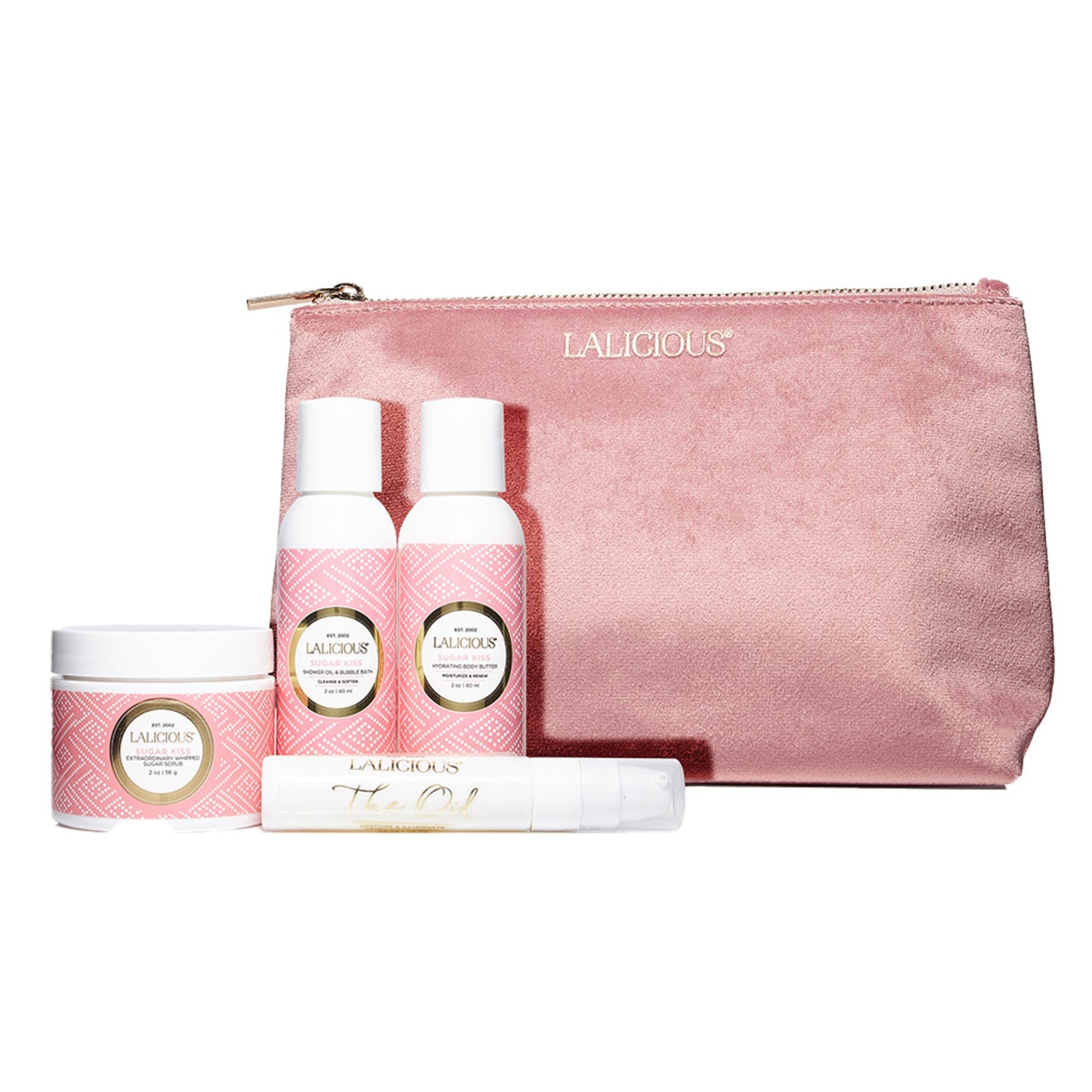 Kit di viaggio Lalicious Sugar Kiss