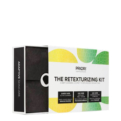 Priori The Retexturizing Kit (Aktiver Reiniger, Barrier Restore, 2xFoliant)