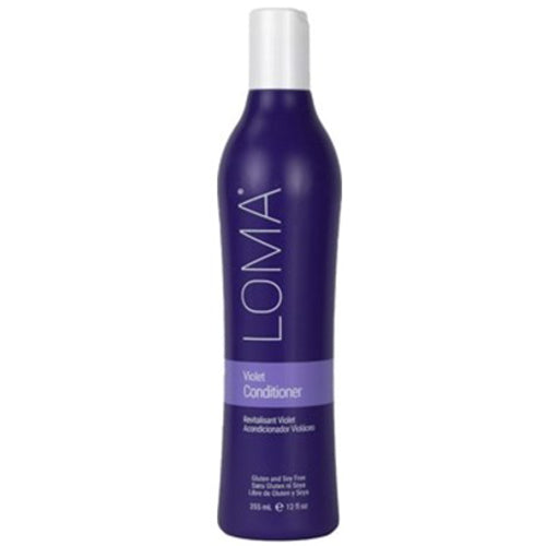 Après-shampooing violet Loma Organics